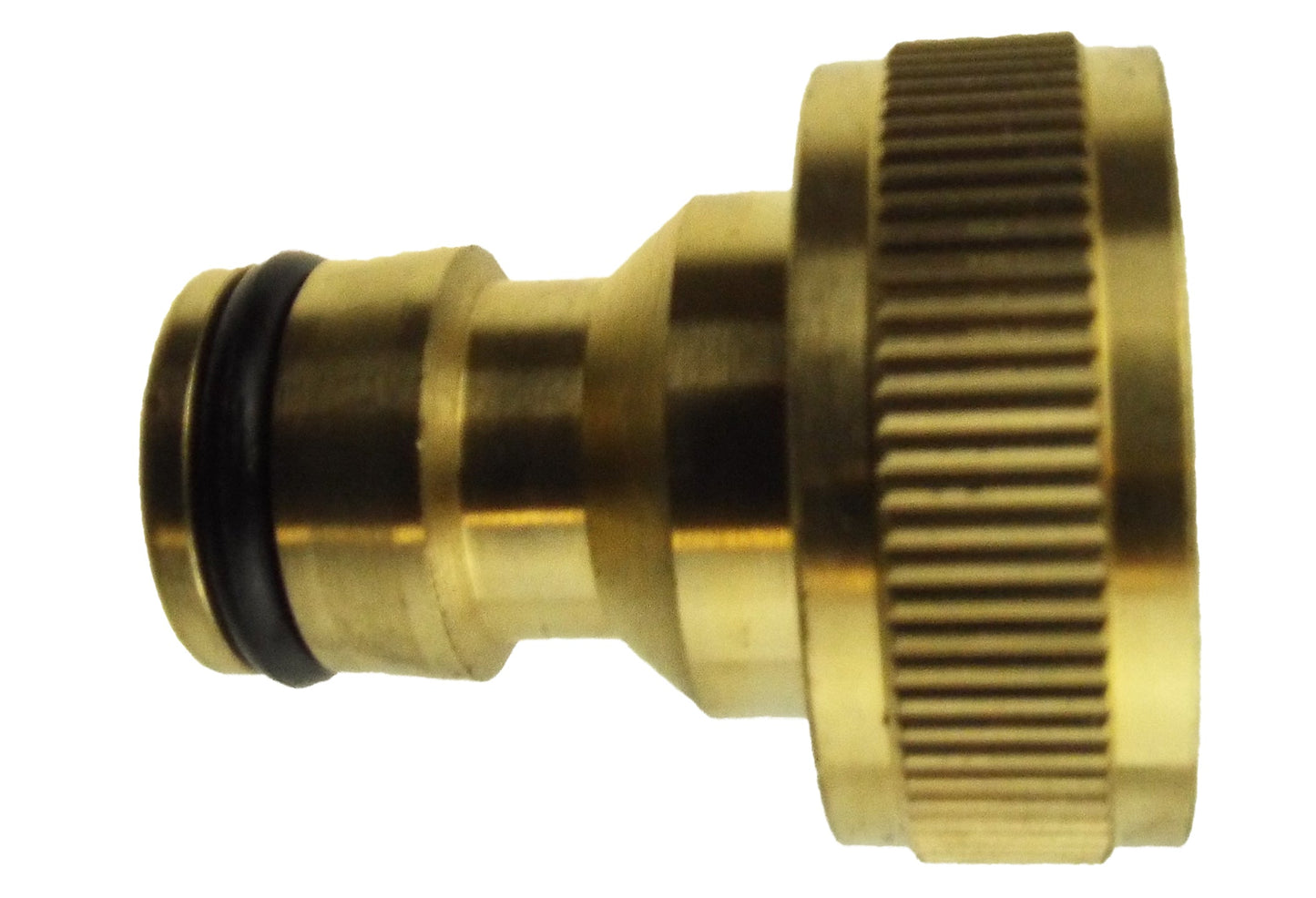 Tap Connector Snap On Male - 3/4" BSPF Brass