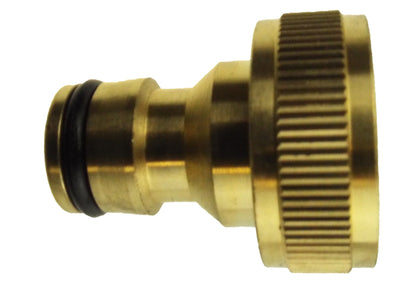 Tap Connector Snap-On Male - 1" BSPF Brass