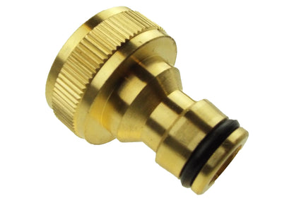 Tap Connector Snap-On Male - 1" BSPF Brass