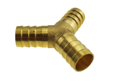Brass Tee Y Connector 12.5mm