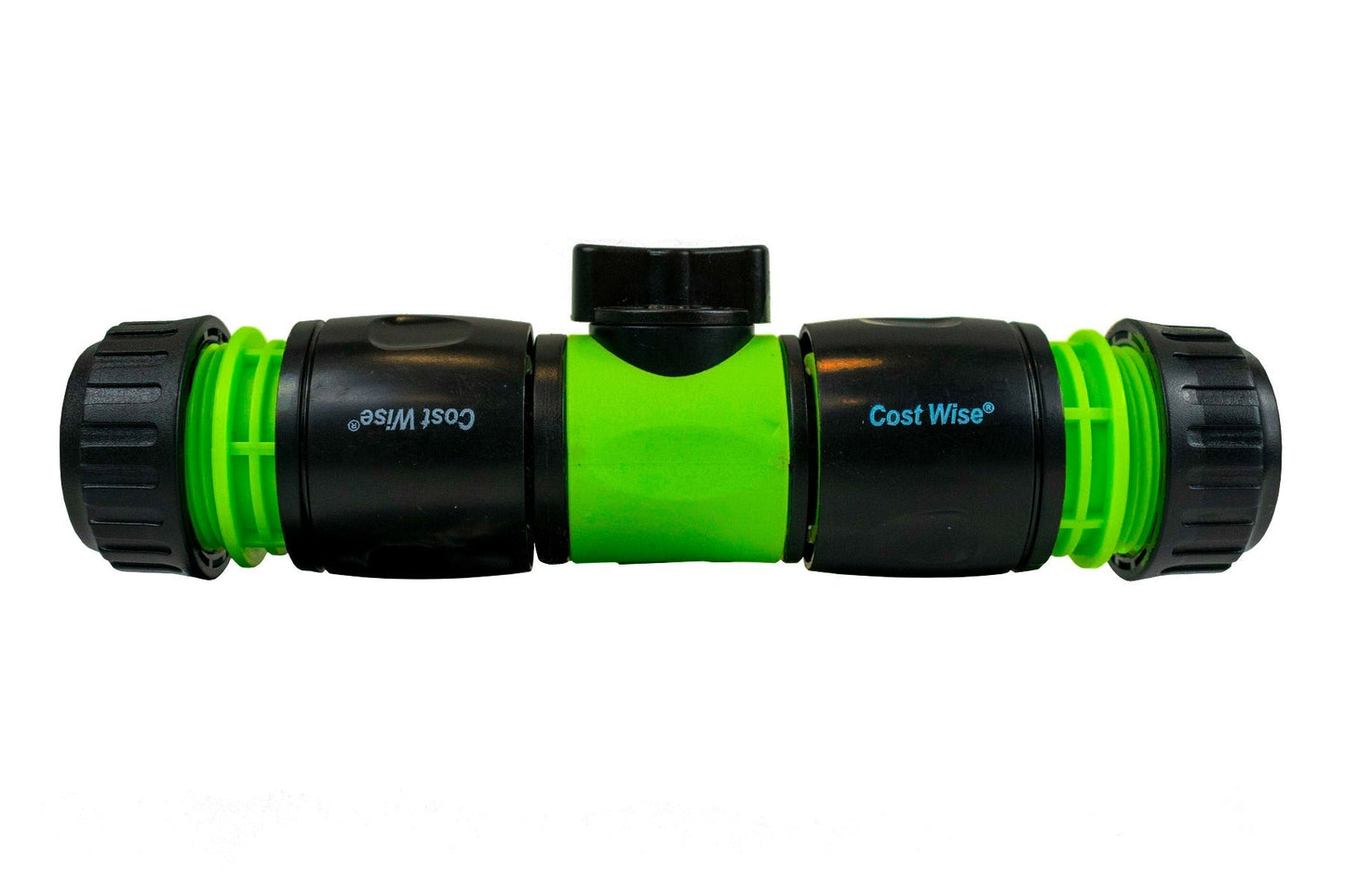 Cost Wise Snap On Male-Male In Line Valve Kit Black/Green