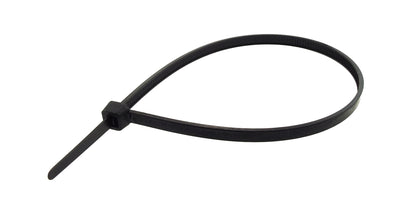 100 Cable Ties (3.6mm x 370mm) Black