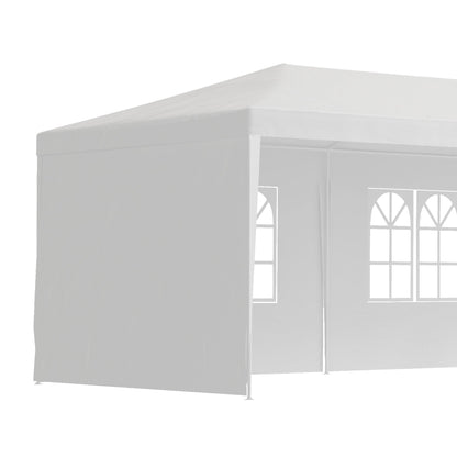 Garden Gazebo Marquee Party Wedding Tent Canopy 9m x 3m - White