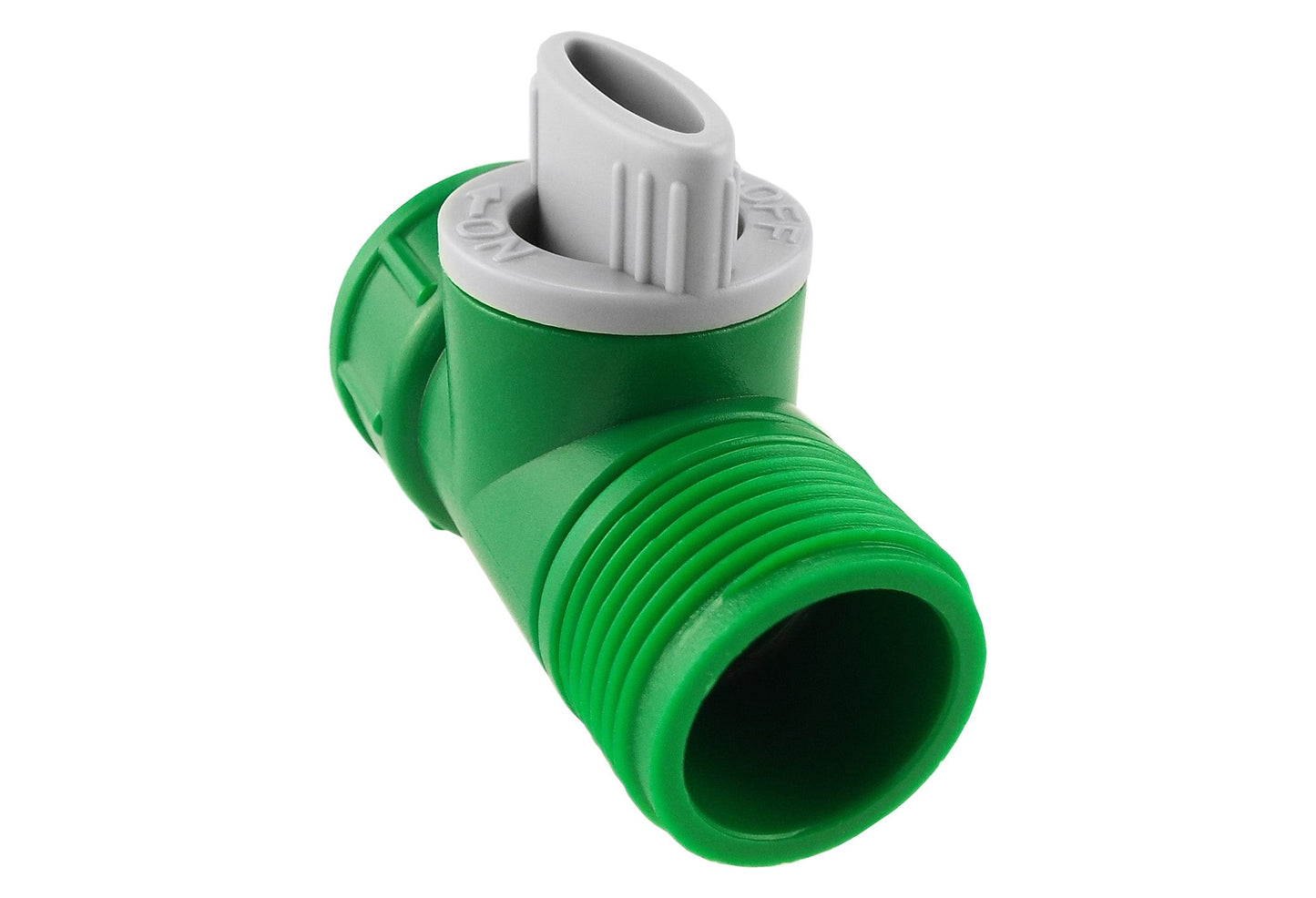 Tap Adapter with Valve 3/4" BSPM-F Green/Grey