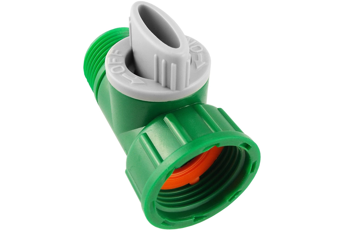 Tap Adapter with Valve 3/4" BSPM-F Green/Grey