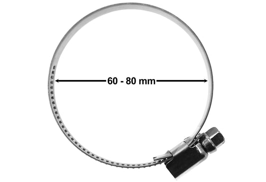 A2 Hose Clip 60mm-80mm