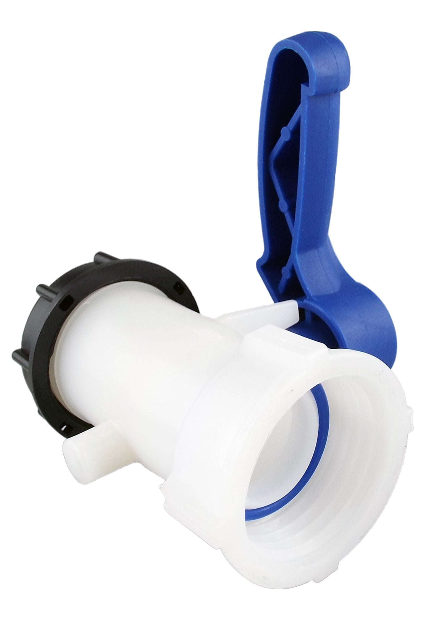 IBC 2” S60X6 Valve with IBC S60X6 – 1.5” Camlock Fitting and 1.5” Type D Camlock