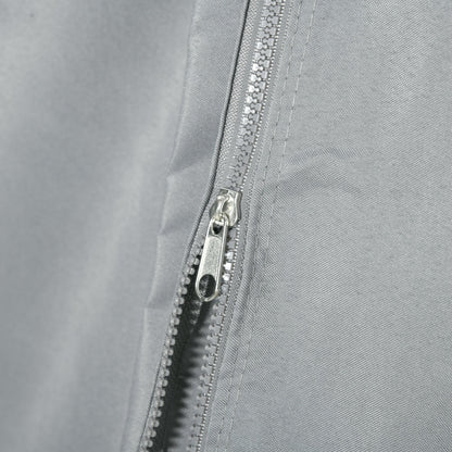 Outsunny 4 Pack Universal Gazebo Replacement Sidewalls Privacy Panel For Most 3 X 4M Gazebo Canopy Pavilion Outdoor Shelter Curtains Accessories Light Grey