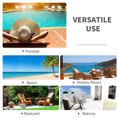 3-Pieces Outdoor PE Rattan Bistro Set