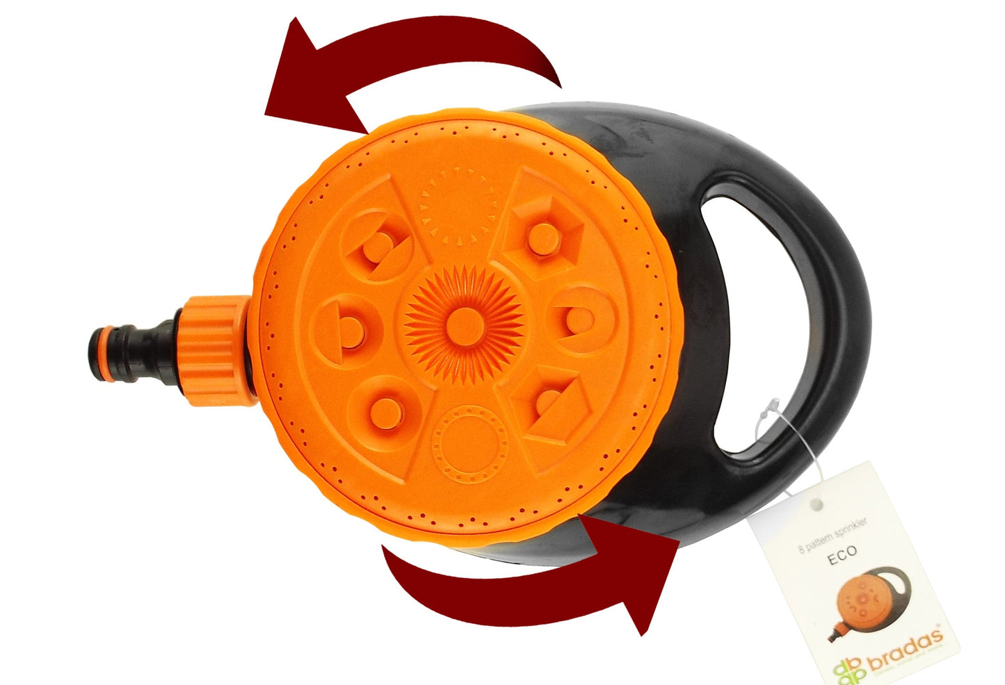 8 Pattern Static Lawn Sprinkler Eco Line