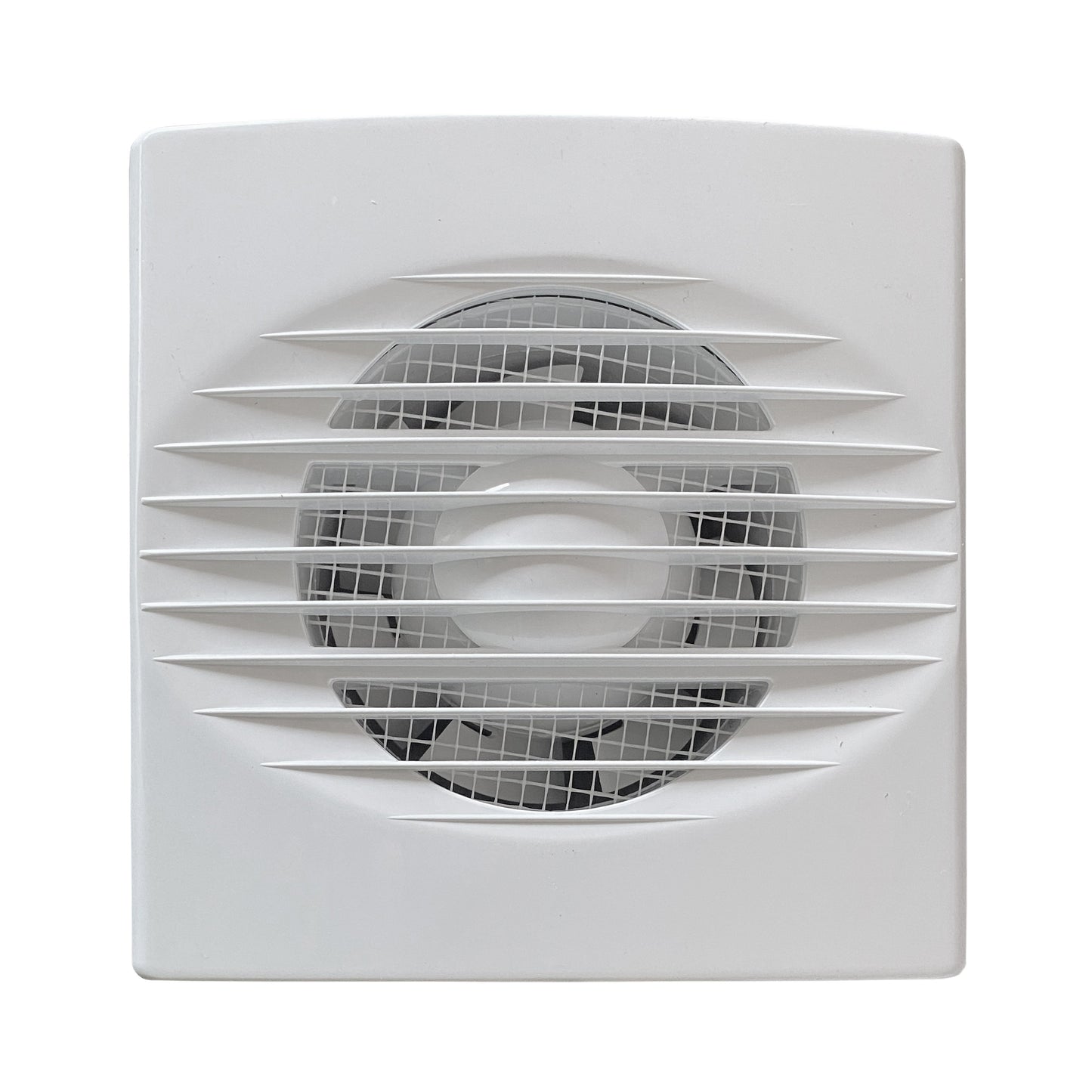 Through Wall Ventilation Kit RICO Standard Fan with White External Vent