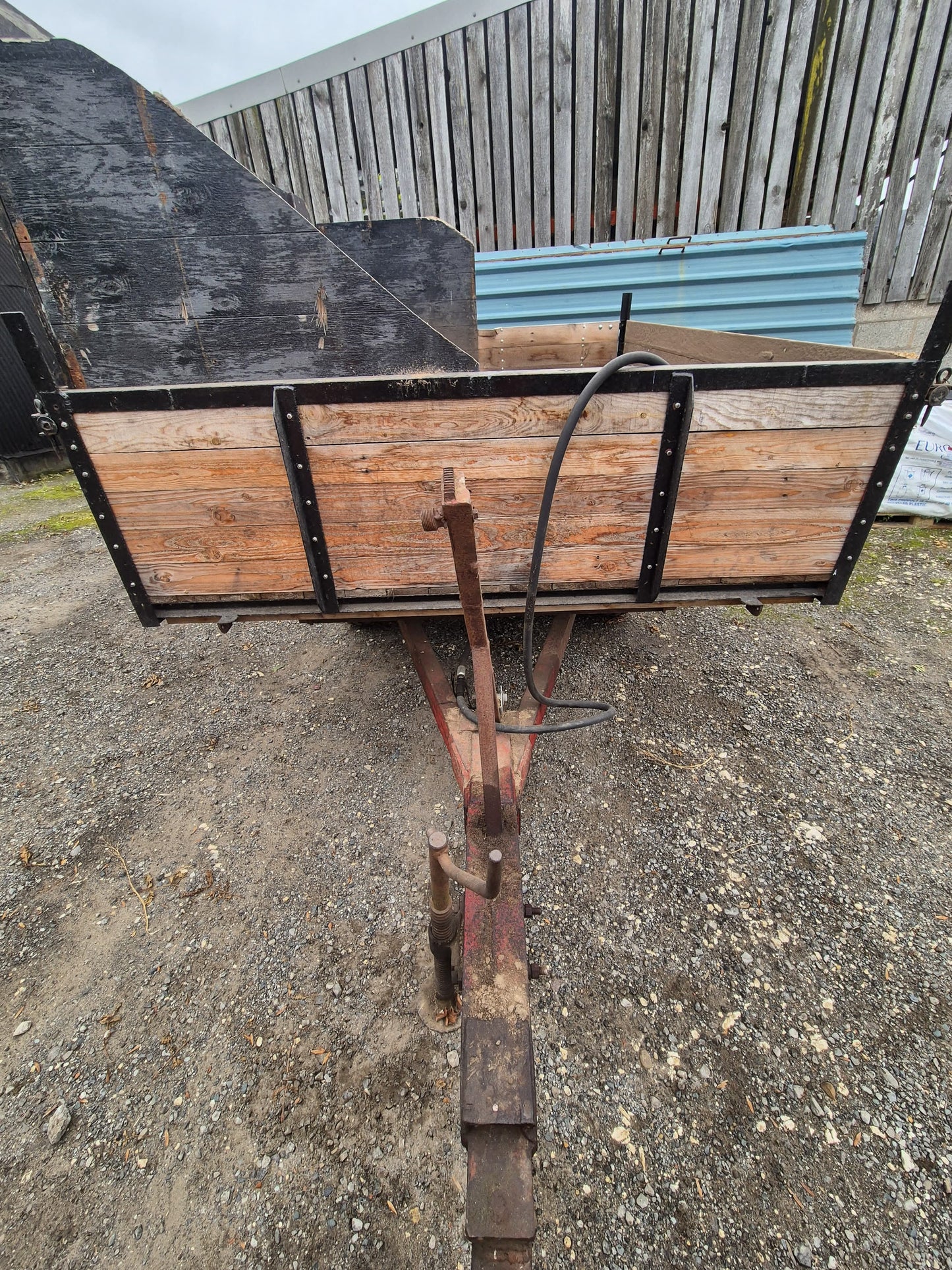 3 way, 3t tipper trailer