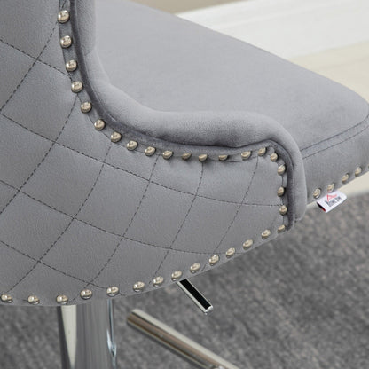 Modern Adjustable Bar Stools Set of 2