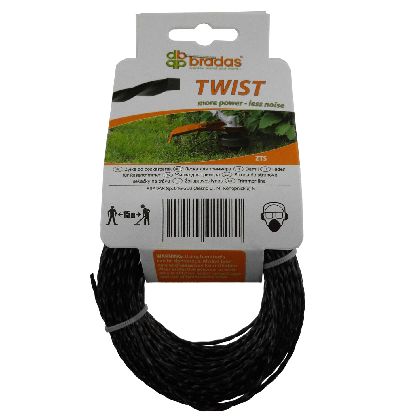 Strimmer Line ZTS 1.6mm x 15m