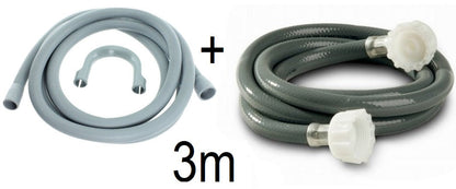 Replacement Washing Machine Pipe Set 3m