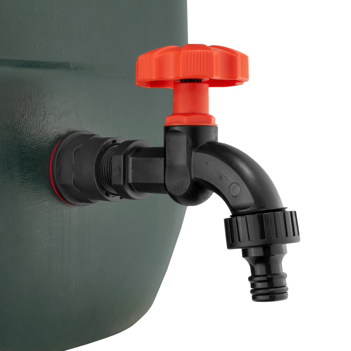 Water Butts Kit 1/2" With PP Black Tap