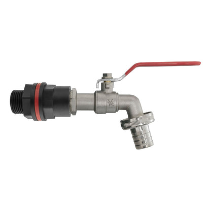 Water Butts Kit 3/4" with Lever Tap 3/4" Barb