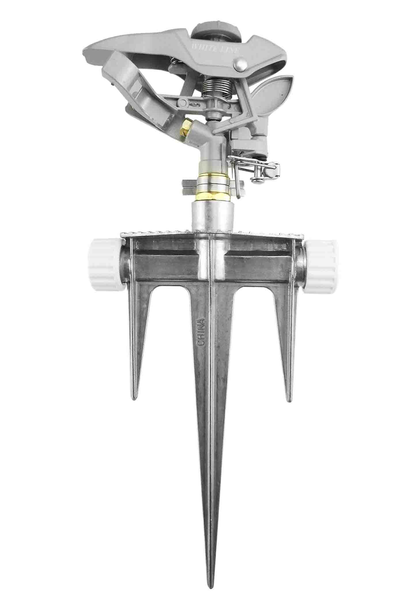 Pulsating Lawn Sprinkler - Triton White Line