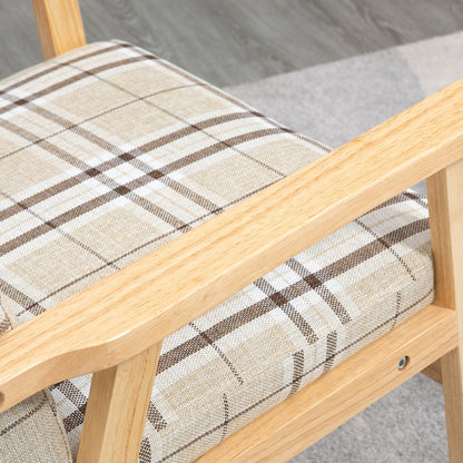 Modern Accent Chairs with Cushioned Seat